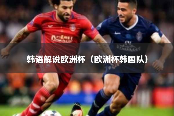 韩语解说欧洲杯（欧洲杯韩国队）