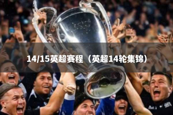14/15英超赛程(英超14轮集锦)